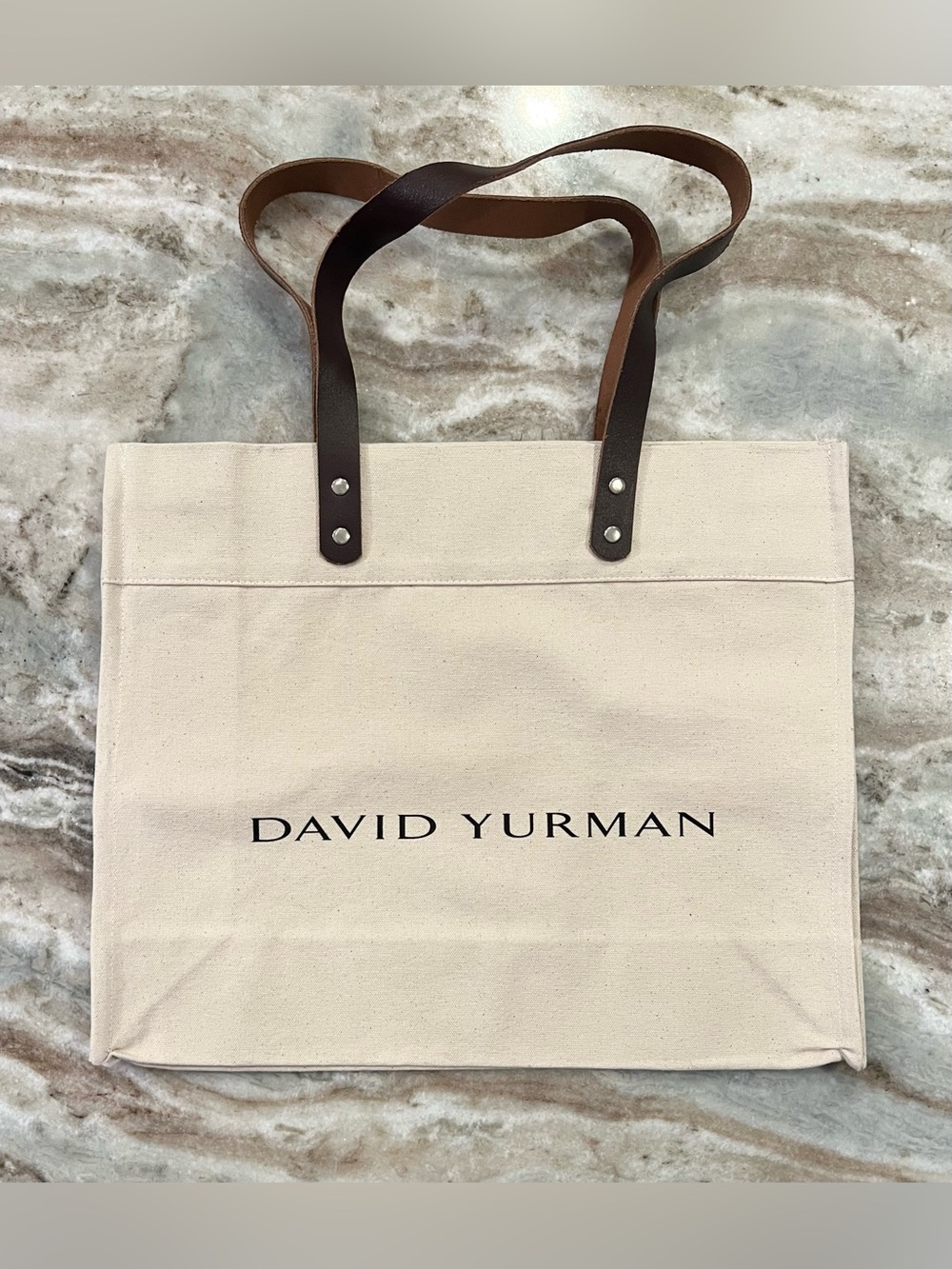 David Yurman Canvas Tote 🤎